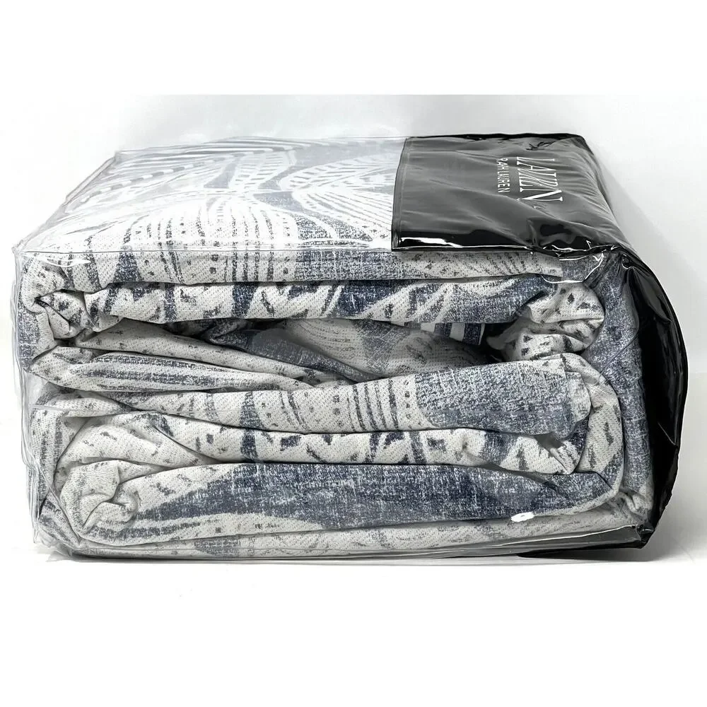 Ralph Lauren EVAN Botanical Palm KING Duvet Set 3 pcs. $385 NIP